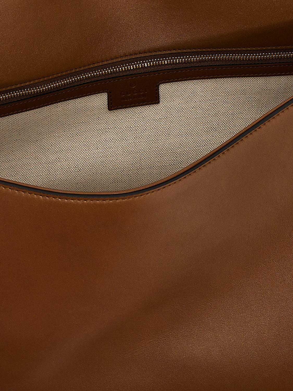 GUCCI HANDTASCHE: Handtasche damen Gucci, Braun - Img 4