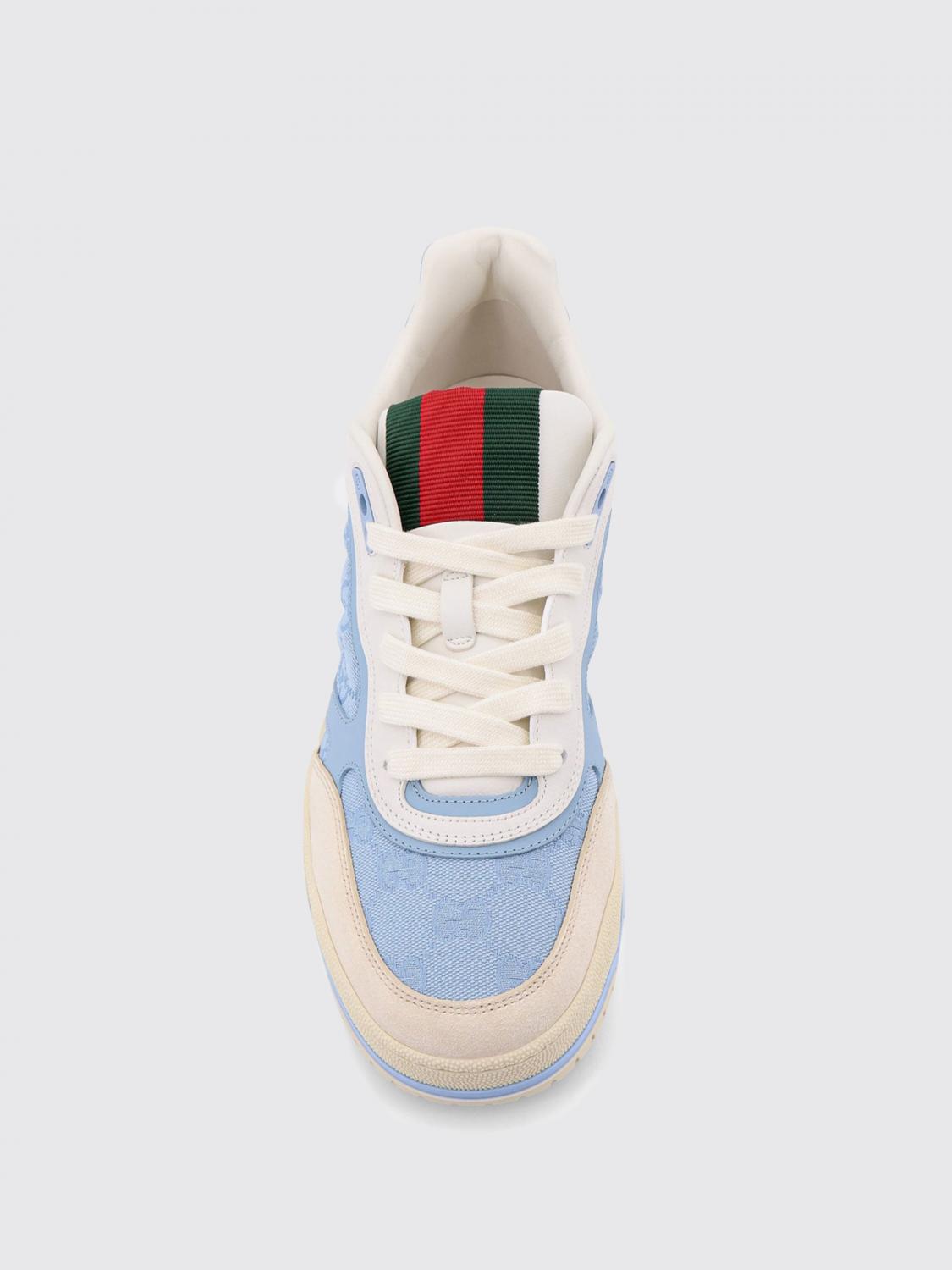 GUCCI SNEAKERS: Sneakers men Gucci, Blue - Img 4