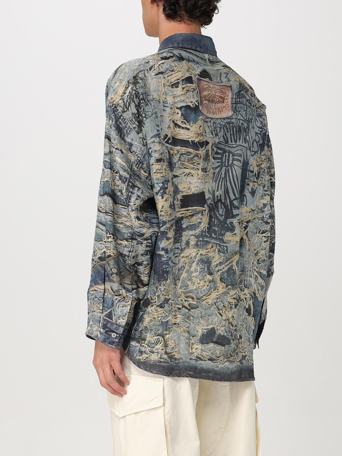 ACNE STUDIOS SHIRT: Shirt men Acne Studios, Blue - Img 3