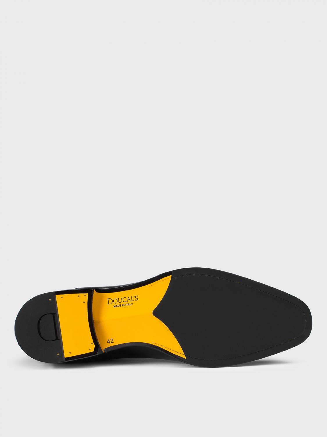 DOUCAL'S STIEFELETTEN: Desert boots herren Doucal's, Schwarz - Img 4