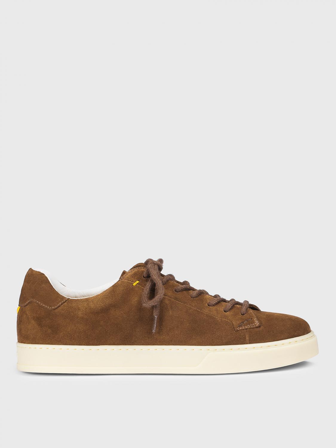 DOUCAL'S BASKETS: Baskets homme Doucal's, Marron - Img 1