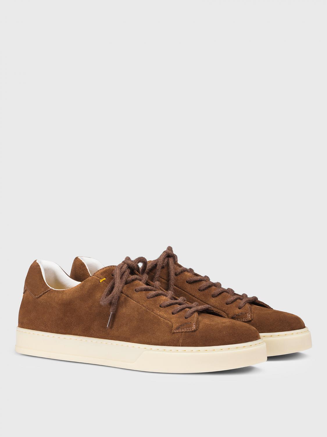 DOUCAL'S BASKETS: Baskets homme Doucal's, Marron - Img 2