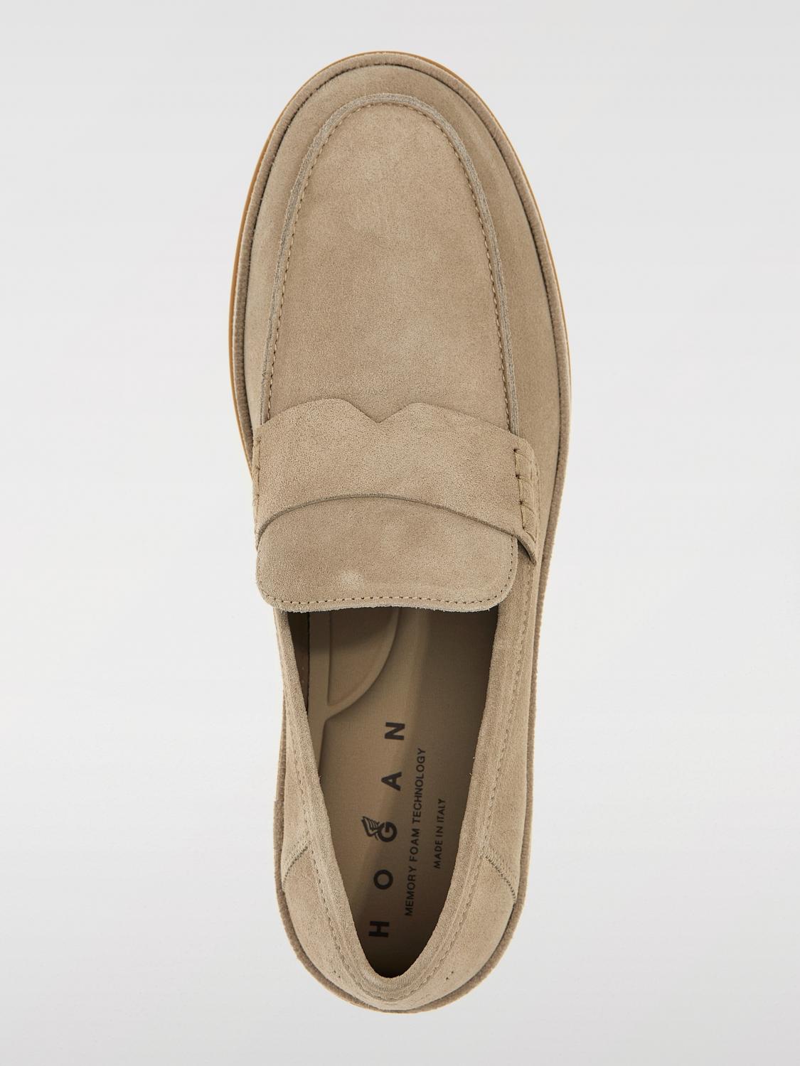 HOGAN LOAFERS: Shoes men Hogan, Beige - Img 4