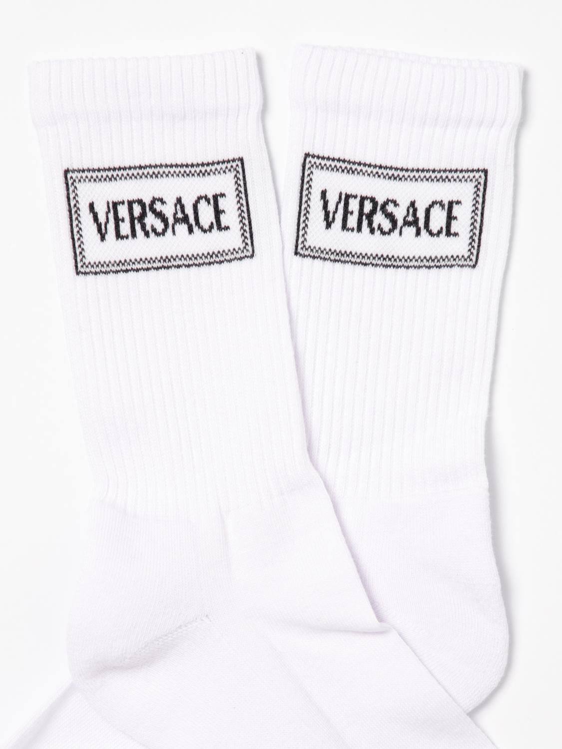 VERSACE НОСКИ: Носки Детское Versace, Белый - Img 2