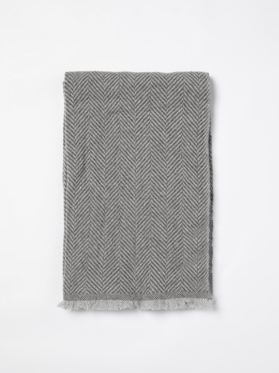 BRUNELLO CUCINELLI SCARF: Scarf men Brunello Cucinelli, Grey - Img 1