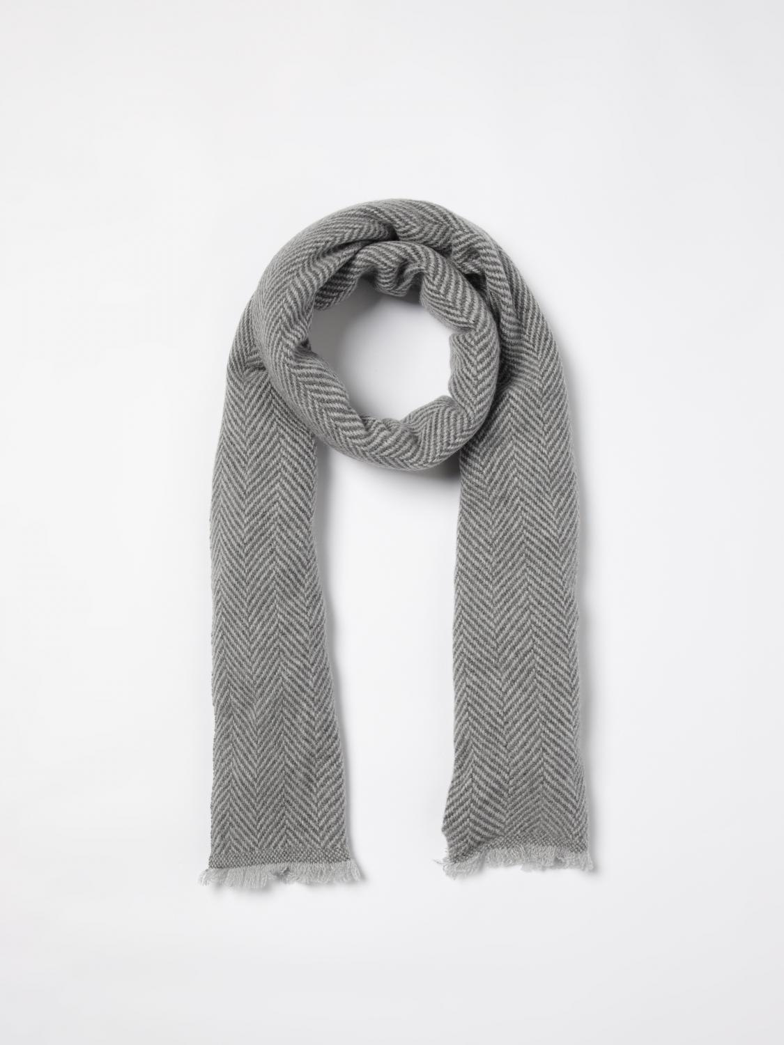 BRUNELLO CUCINELLI SCARF: Scarf men Brunello Cucinelli, Grey - Img 5