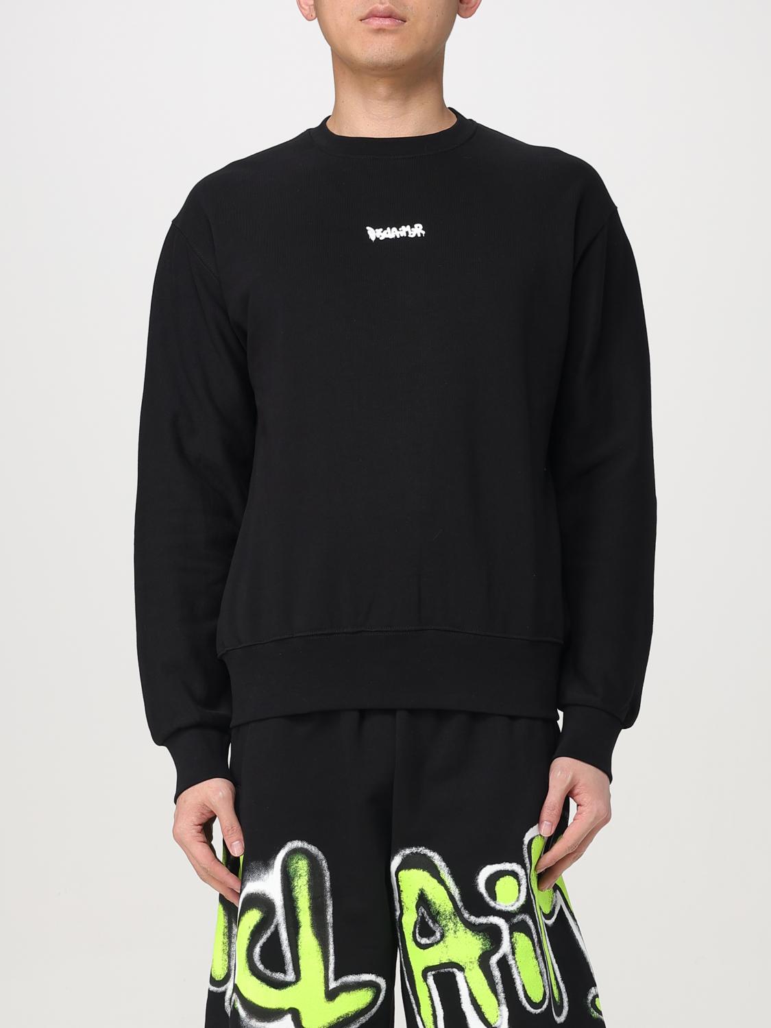 DISCLAIMER SWEATSHIRT: Pull homme Disclaimer, Noir - Img 1