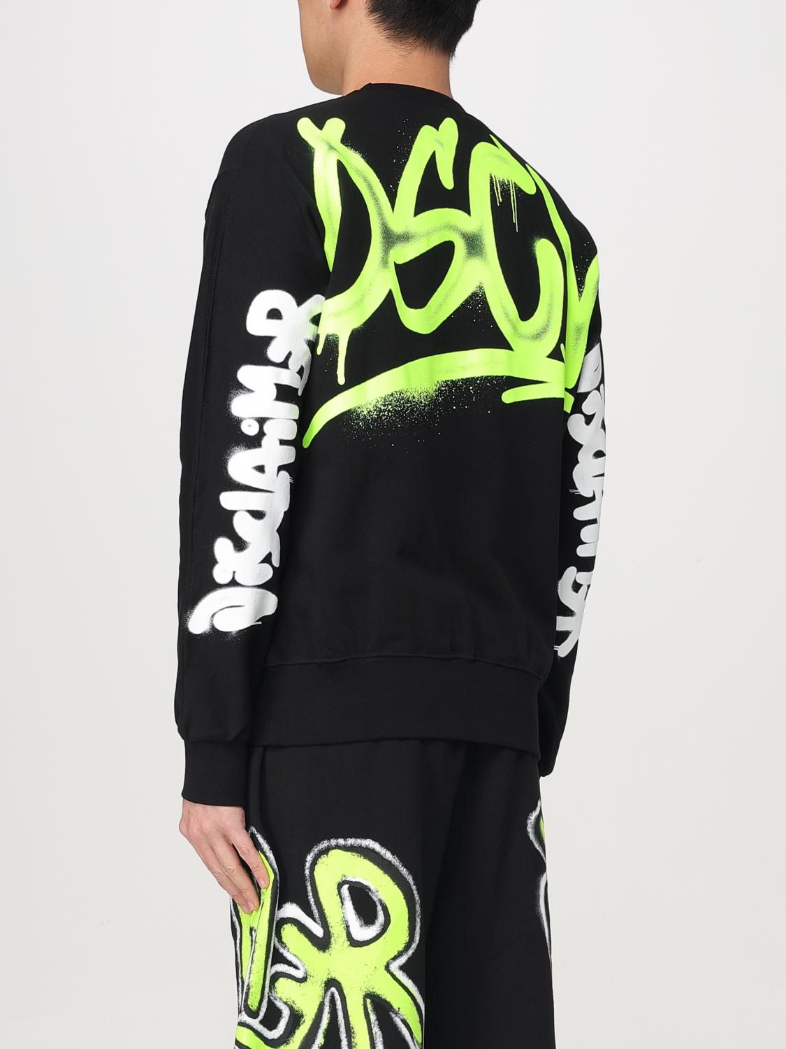 DISCLAIMER SWEATSHIRT: Pull homme Disclaimer, Noir - Img 2