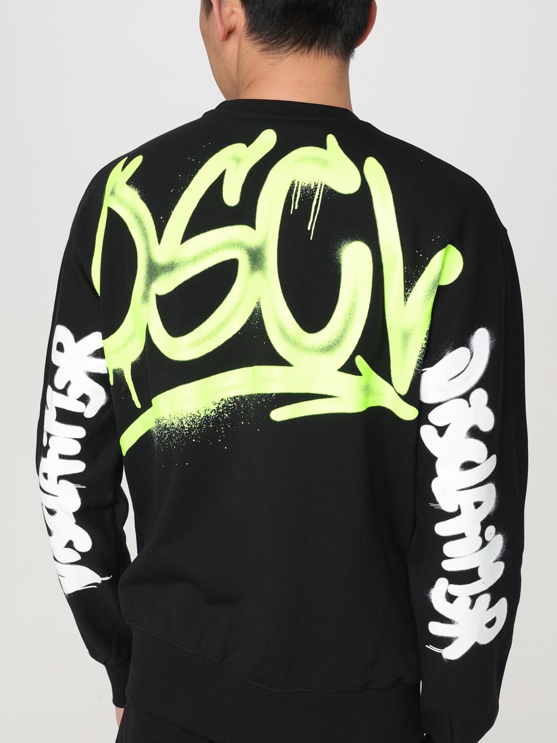 DISCLAIMER SWEATSHIRT: Pull homme Disclaimer, Noir - Img 3