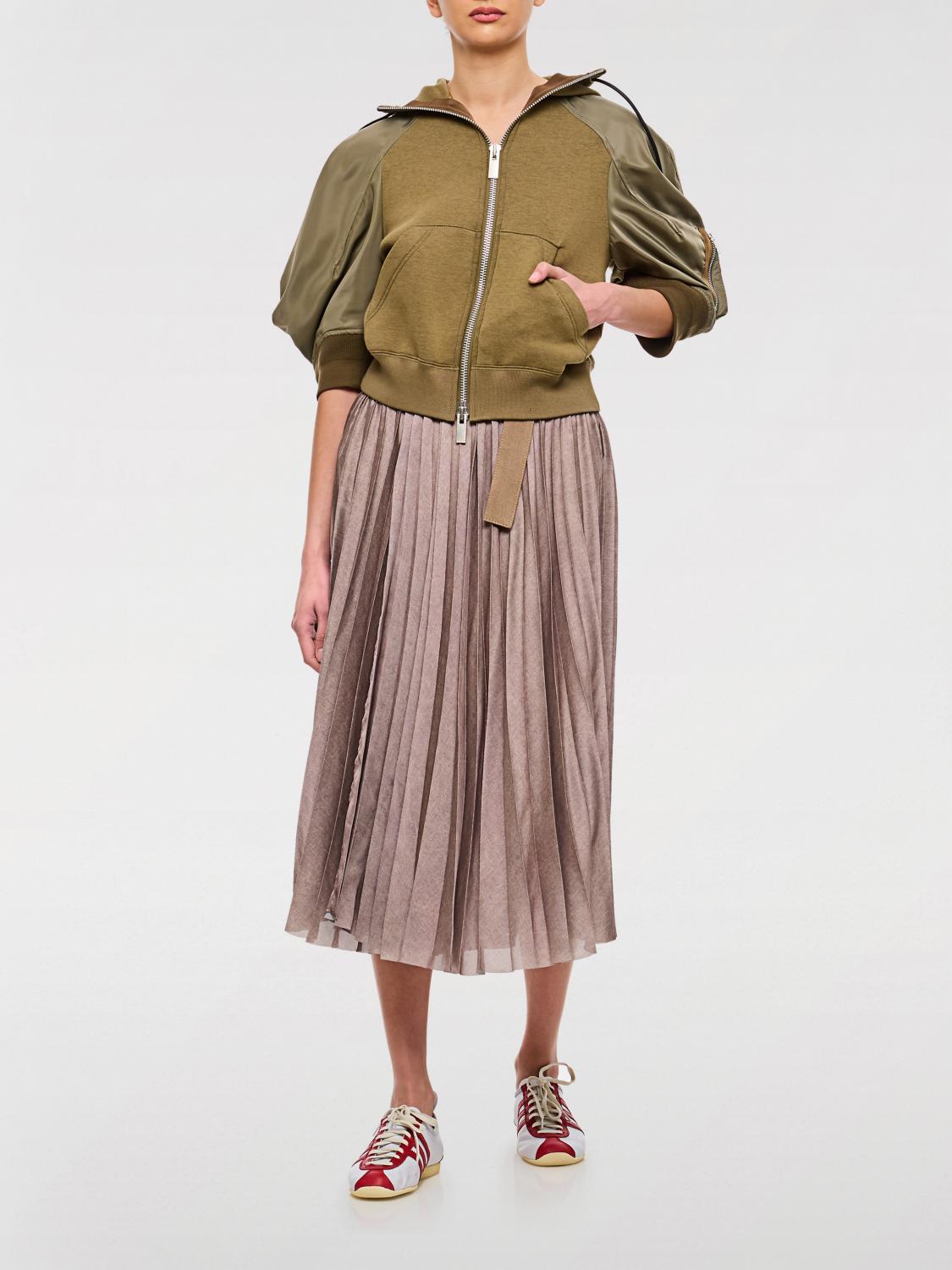 SACAI CHAQUETA: Jersey mujer Sacai, Verde - Img 2