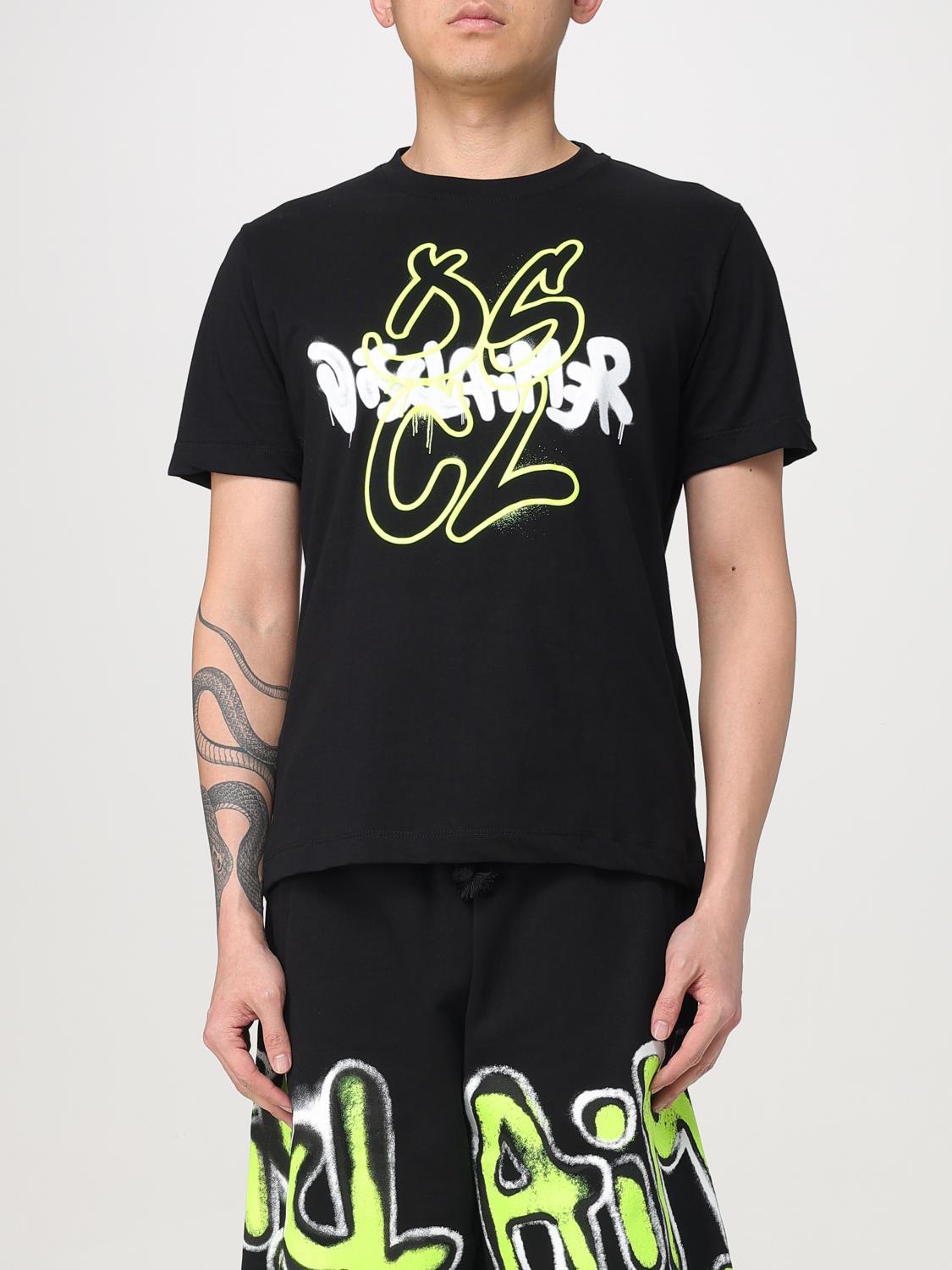 DISCLAIMER T-SHIRT: Disclaimer cotton t-shirt with logo, Black - Img 1