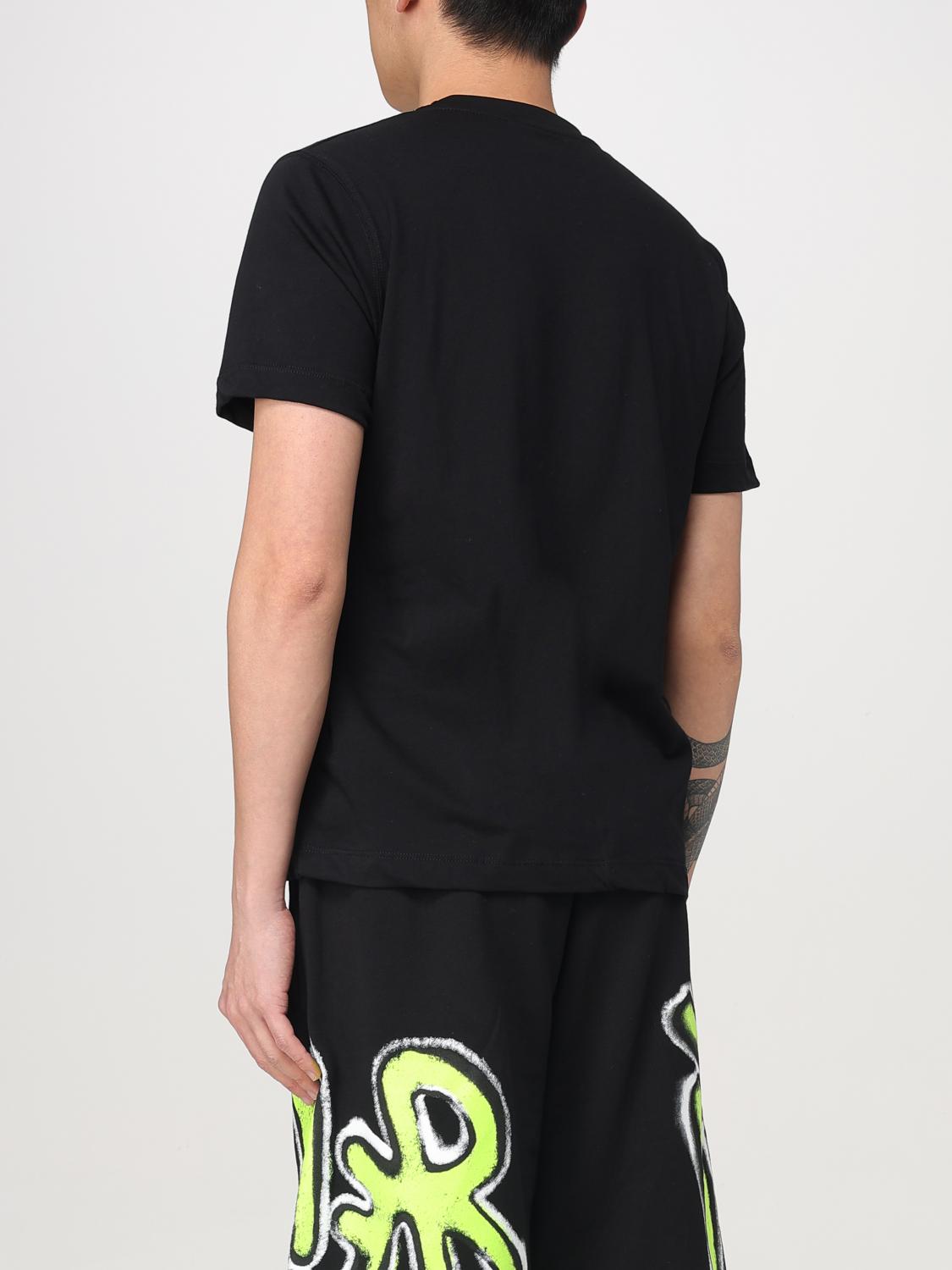 DISCLAIMER T-SHIRT: Disclaimer cotton t-shirt with logo, Black - Img 2