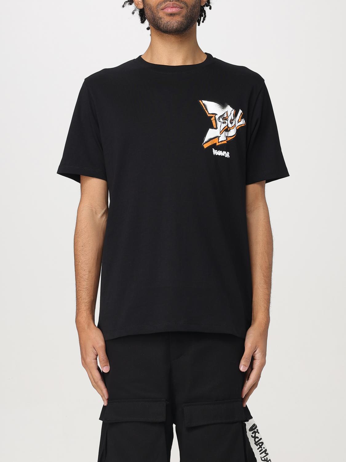 DISCLAIMER T-SHIRT: Disclaimer cotton t-shirt with logo, Black - Img 1