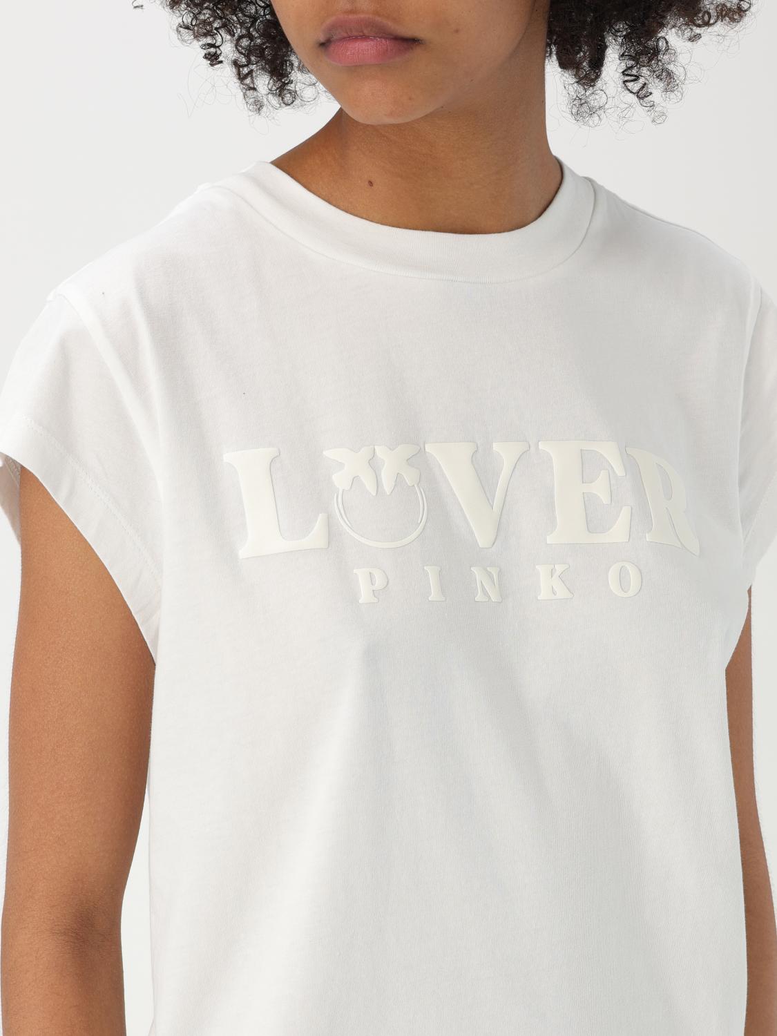 PINKO CAMISETA: Camiseta mujer Pinko, Blanco - Img 3