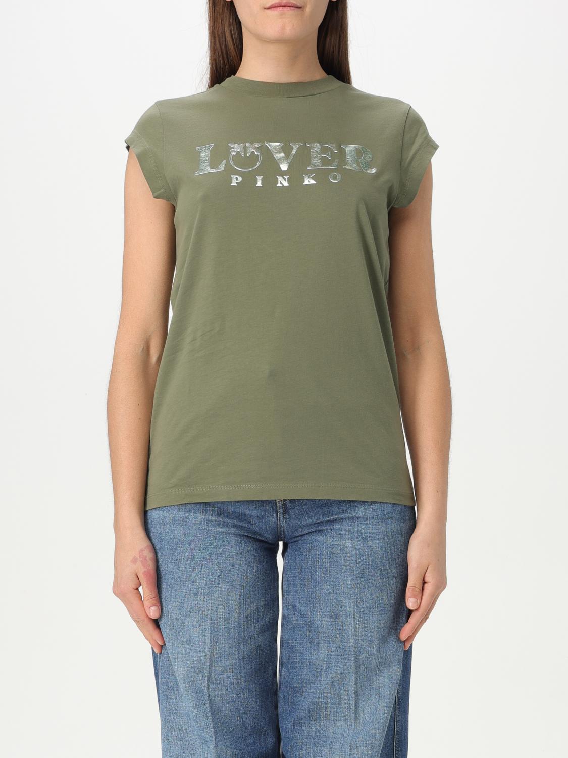 PINKO CAMISETA: Camiseta mujer Pinko, Verde - Img 1
