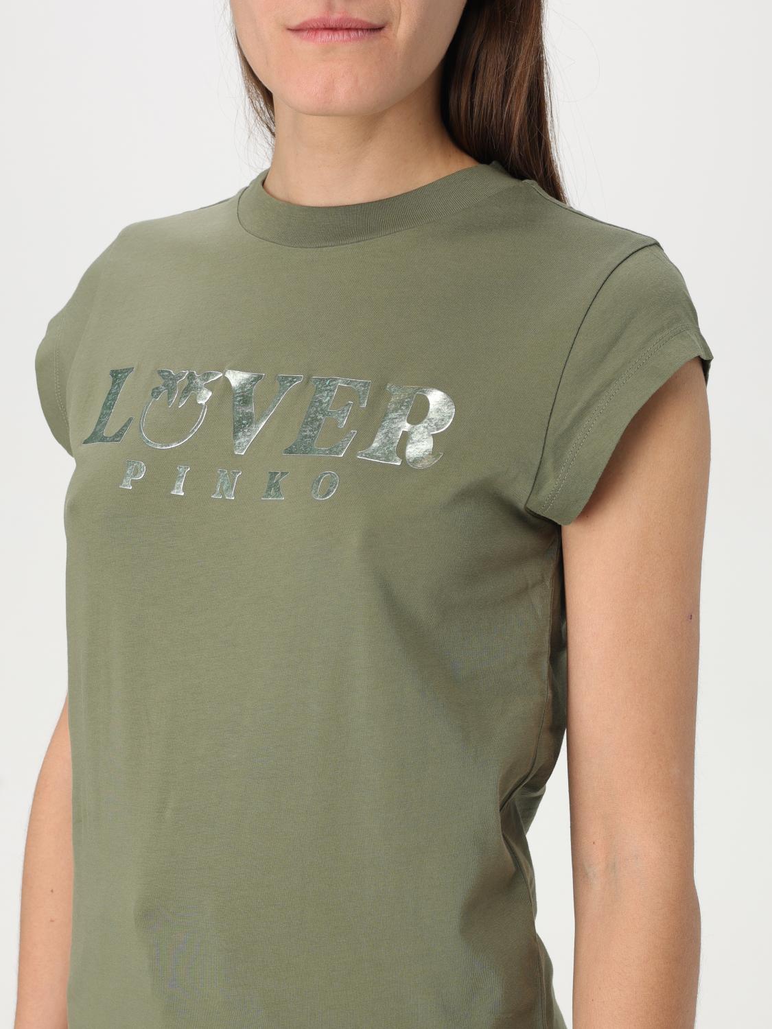 PINKO CAMISETA: Camiseta mujer Pinko, Verde - Img 3