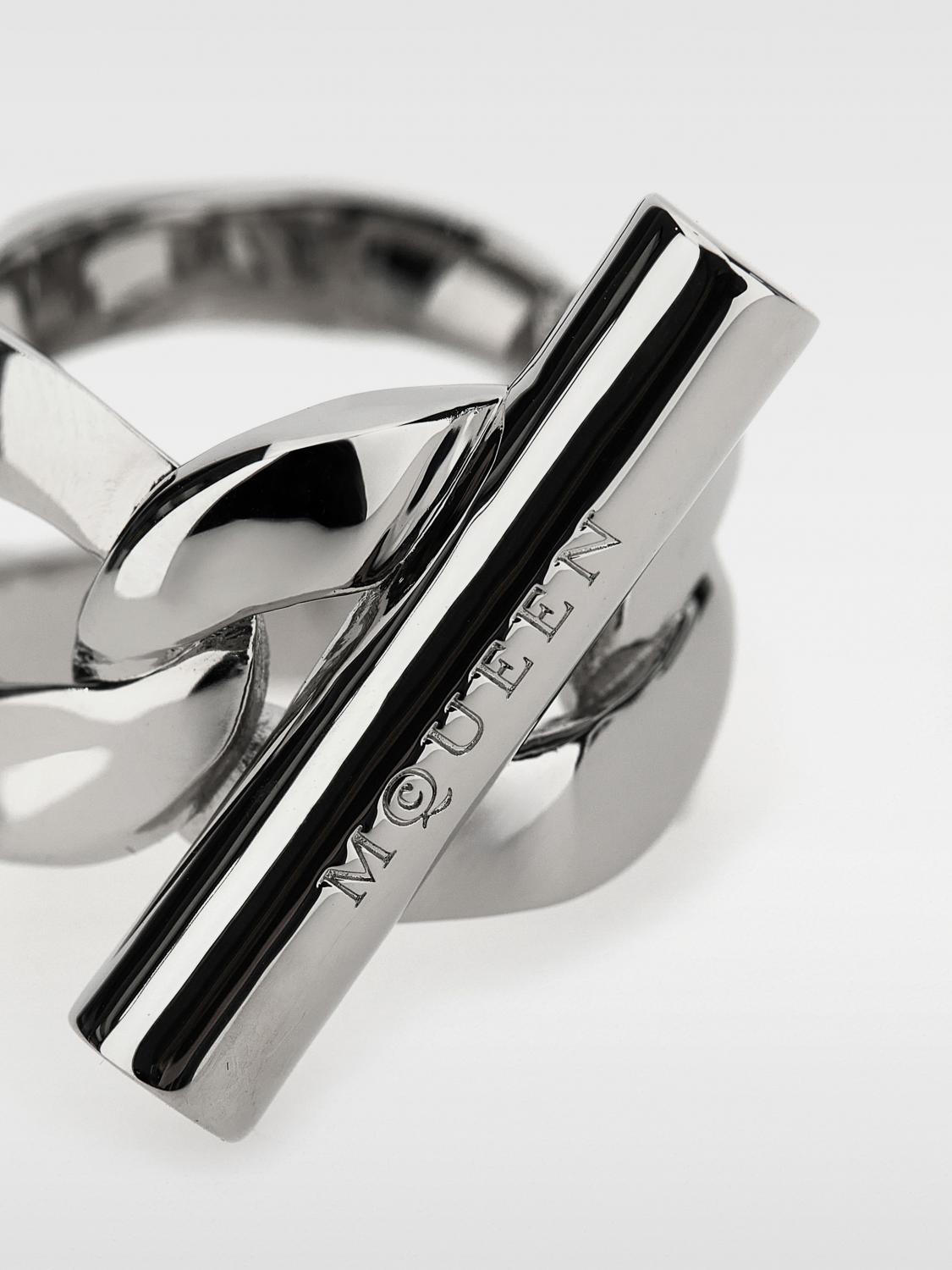 MCQUEEN JOYA: Joya hombre McQueen, Plata - Img 3