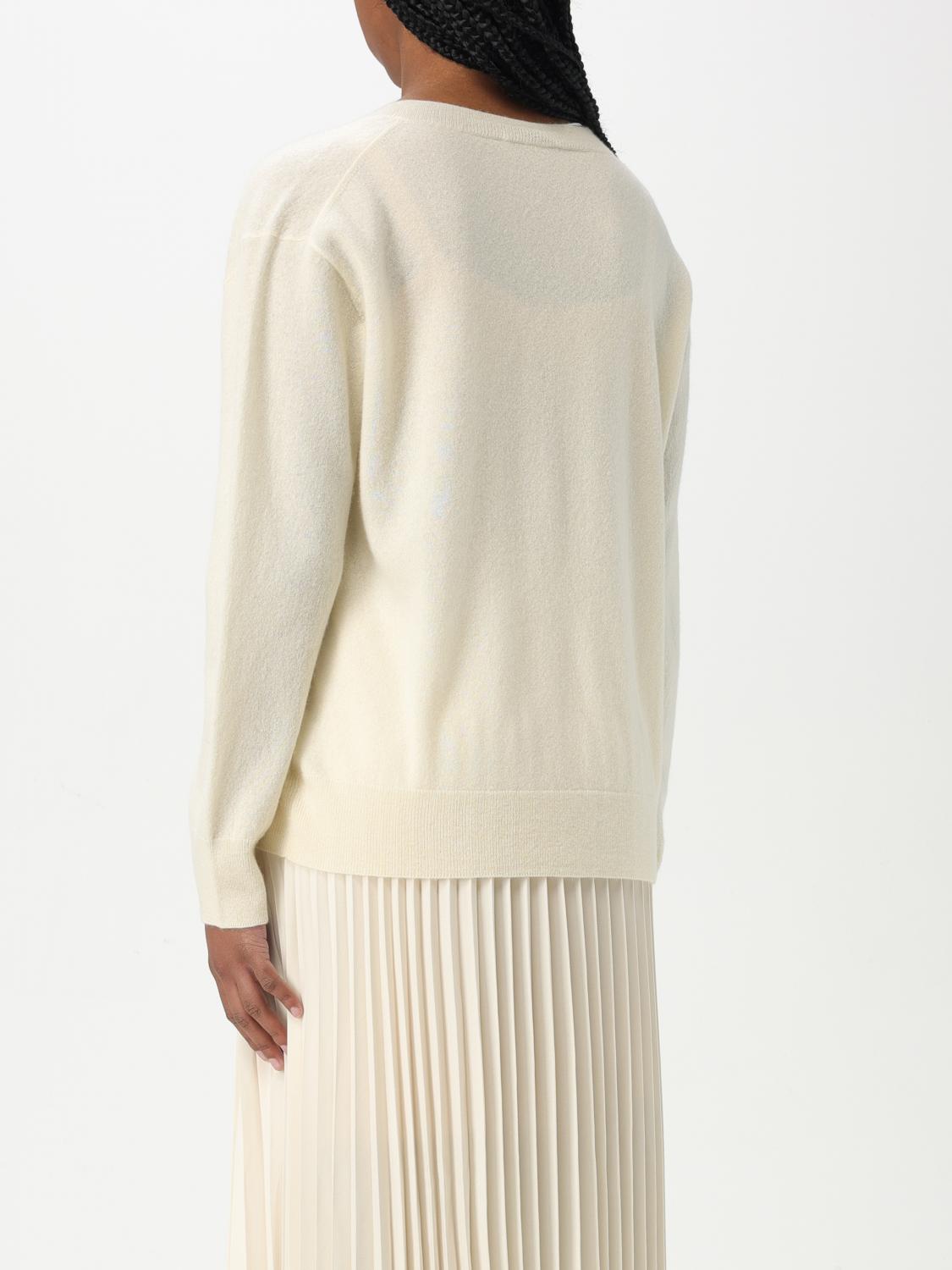 VINCE MAGLIA: Pullover Vince in cashmere e seta , Giallo - Img 2