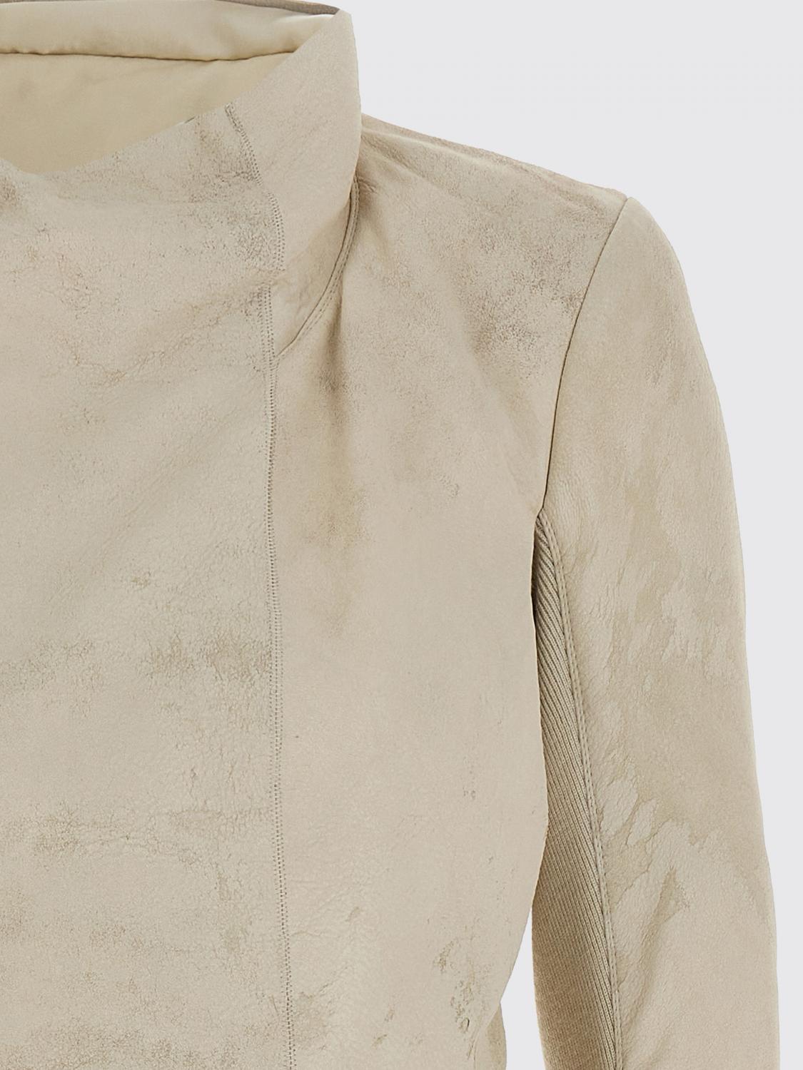 RICK OWENS JACKET: Jacket woman Rick Owens, Beige - Img 3