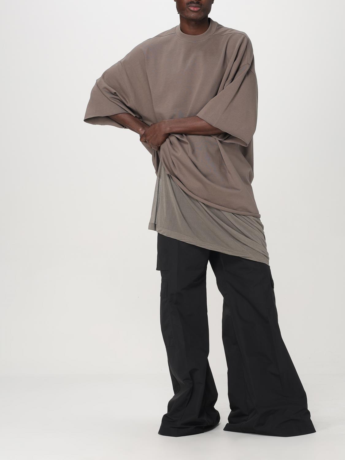 RICK OWENS T-SHIRT: Rick Owens viscose tank top, Grey - Img 2