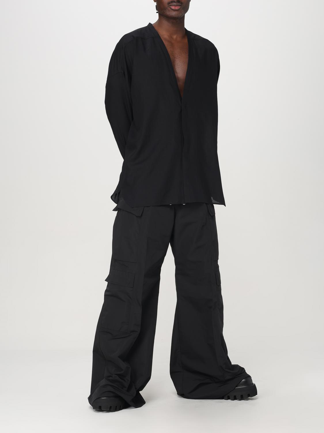 RICK OWENS PANTS: Pants men Rick Owens, Black - Img 2