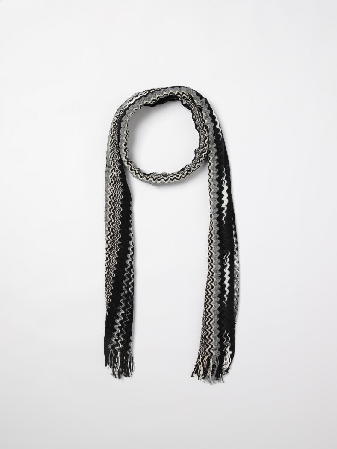 MISSONI SCARF: Scarf men Missoni, Black - Img 2