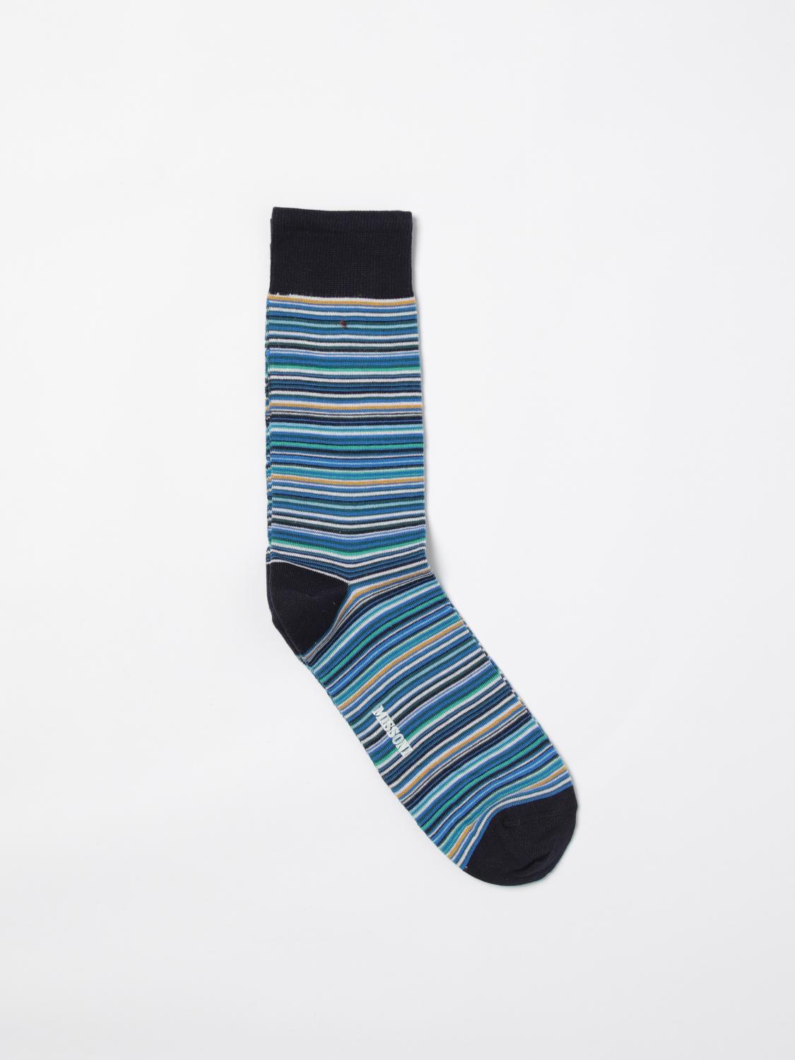MISSONI SOCKS: Socks men Missoni, Blue - Img 1