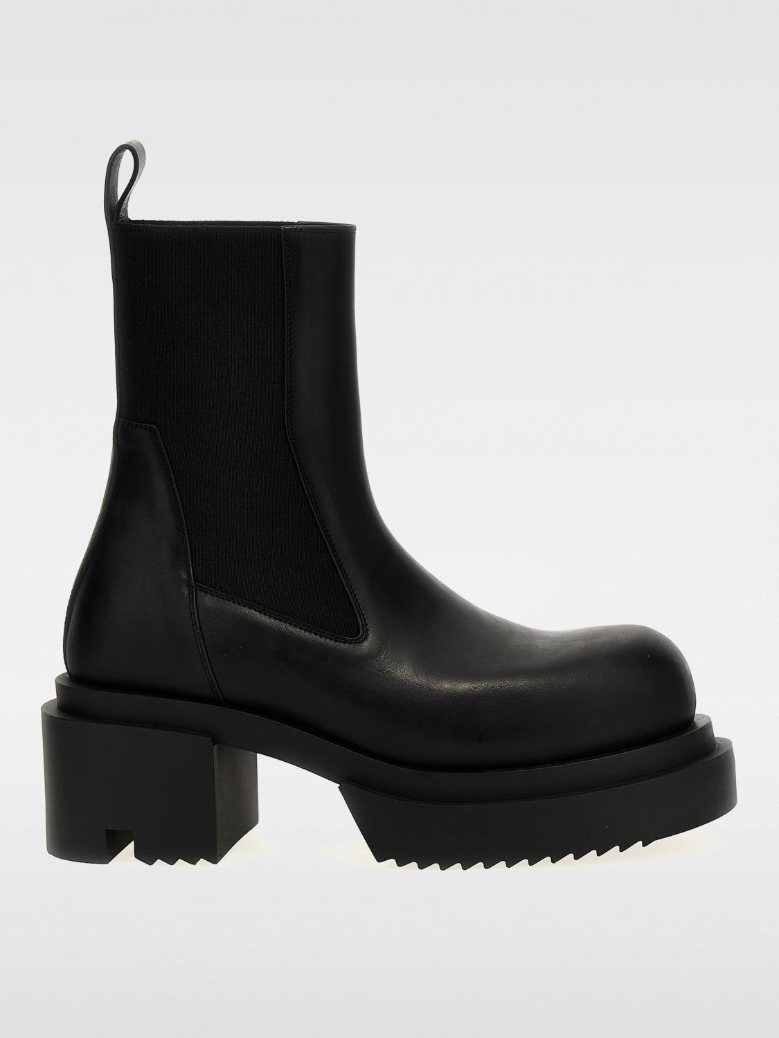 RICK OWENS BOTTINE: Chaussures homme Rick Owens, Noir - Img 1