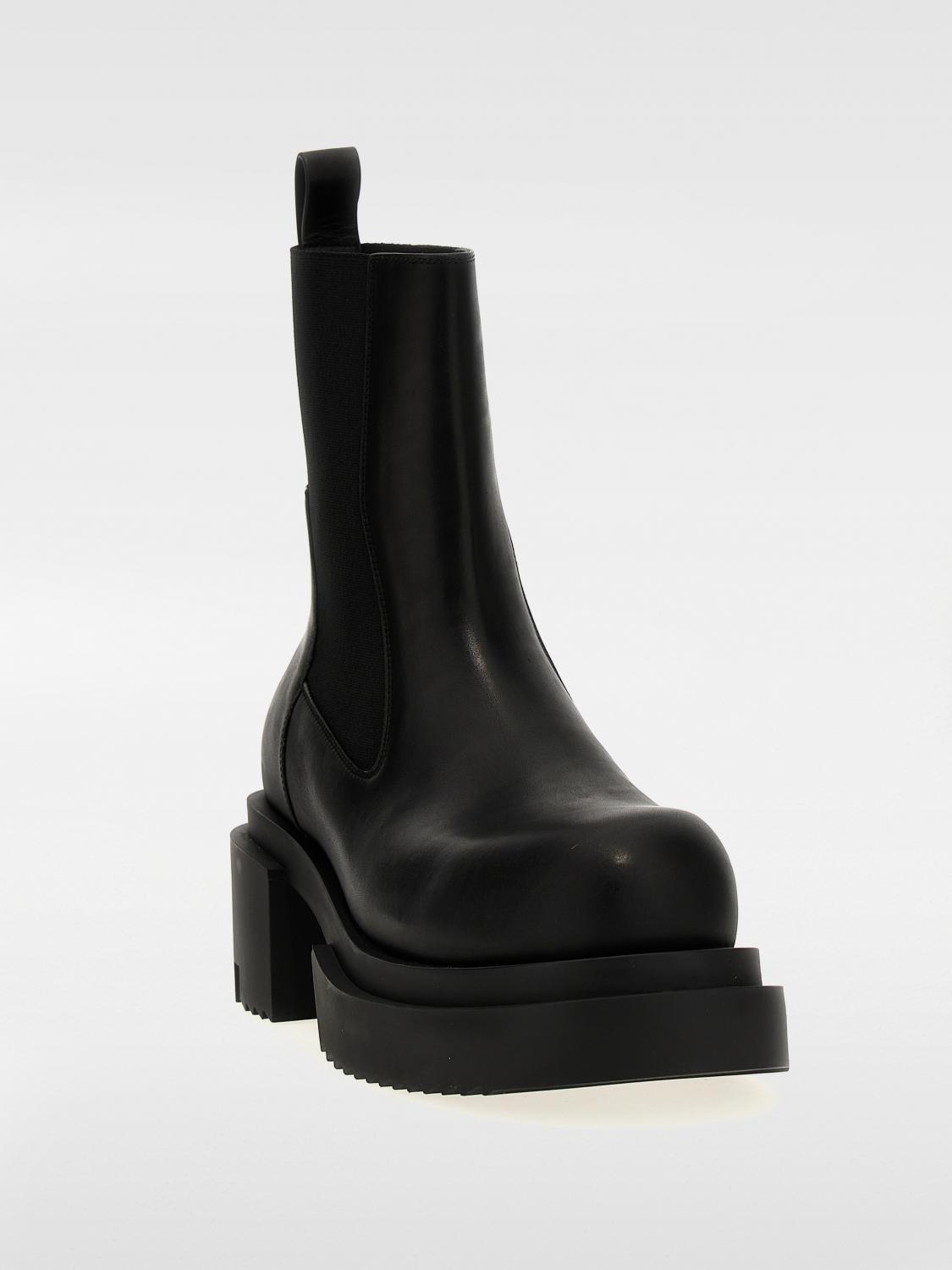 RICK OWENS BOTTINE: Chaussures homme Rick Owens, Noir - Img 2