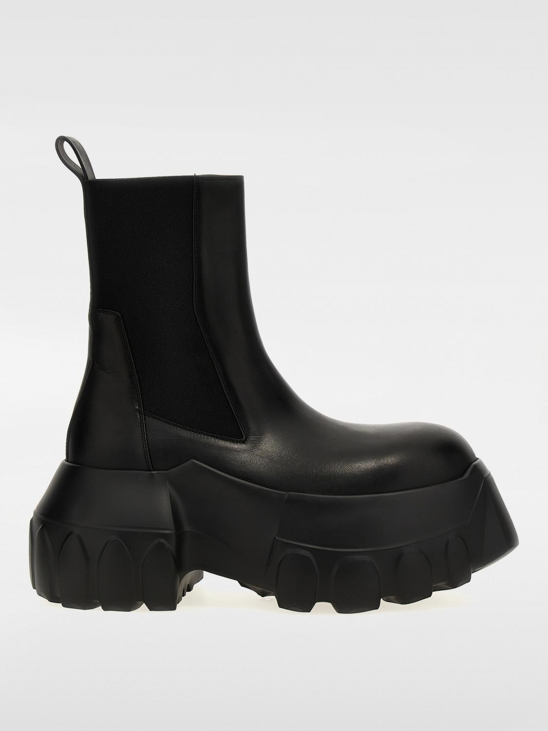RICK OWENS BOOT: Shoes men Rick Owens, Black - Img 1
