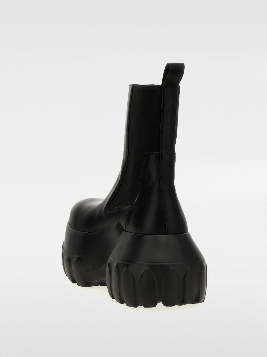 RICK OWENS BOOT: Shoes men Rick Owens, Black - Img 3