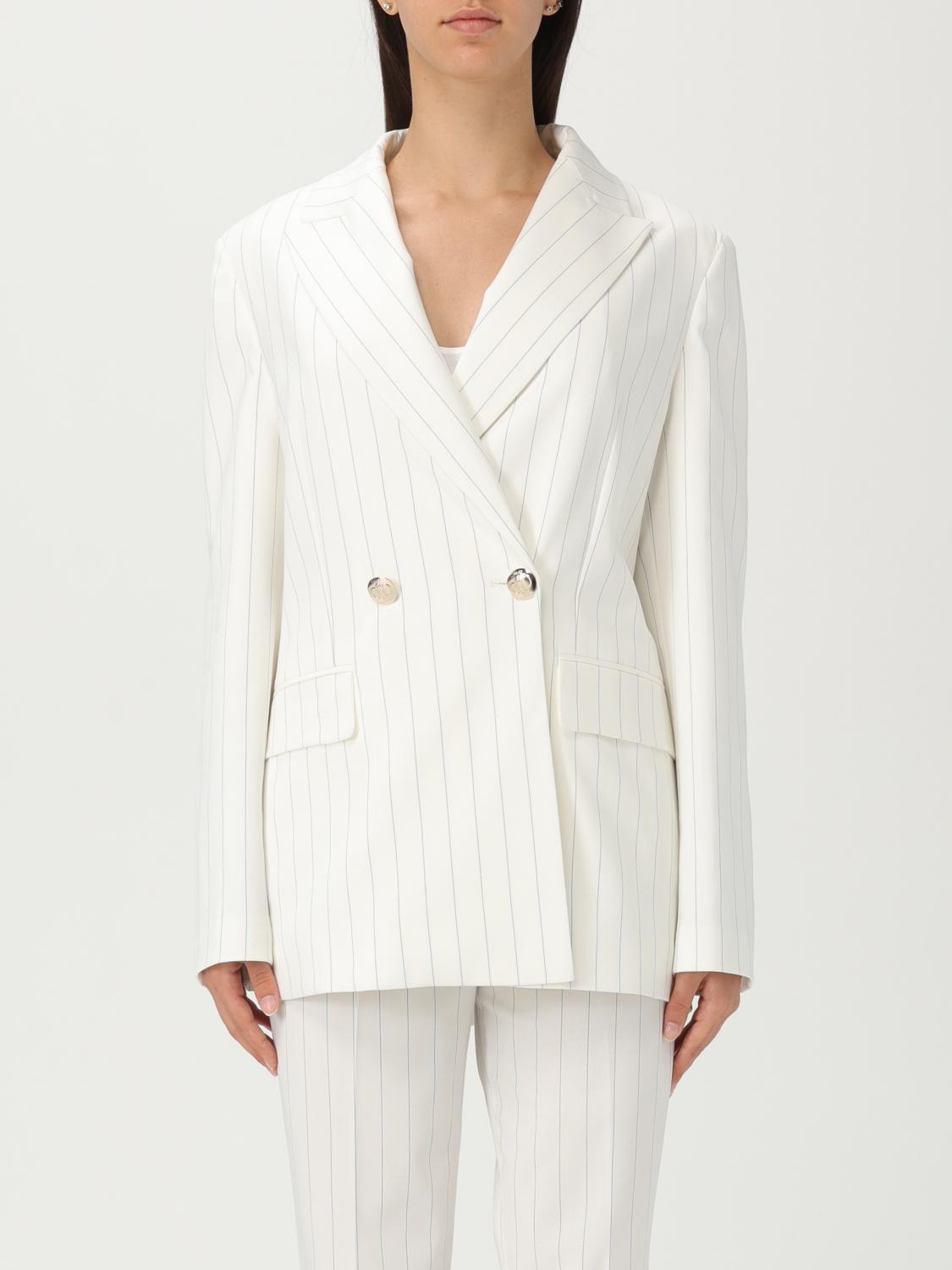 LIU JO CHAQUETA: Americana mujer Liu Jo, Blanco - Img 1