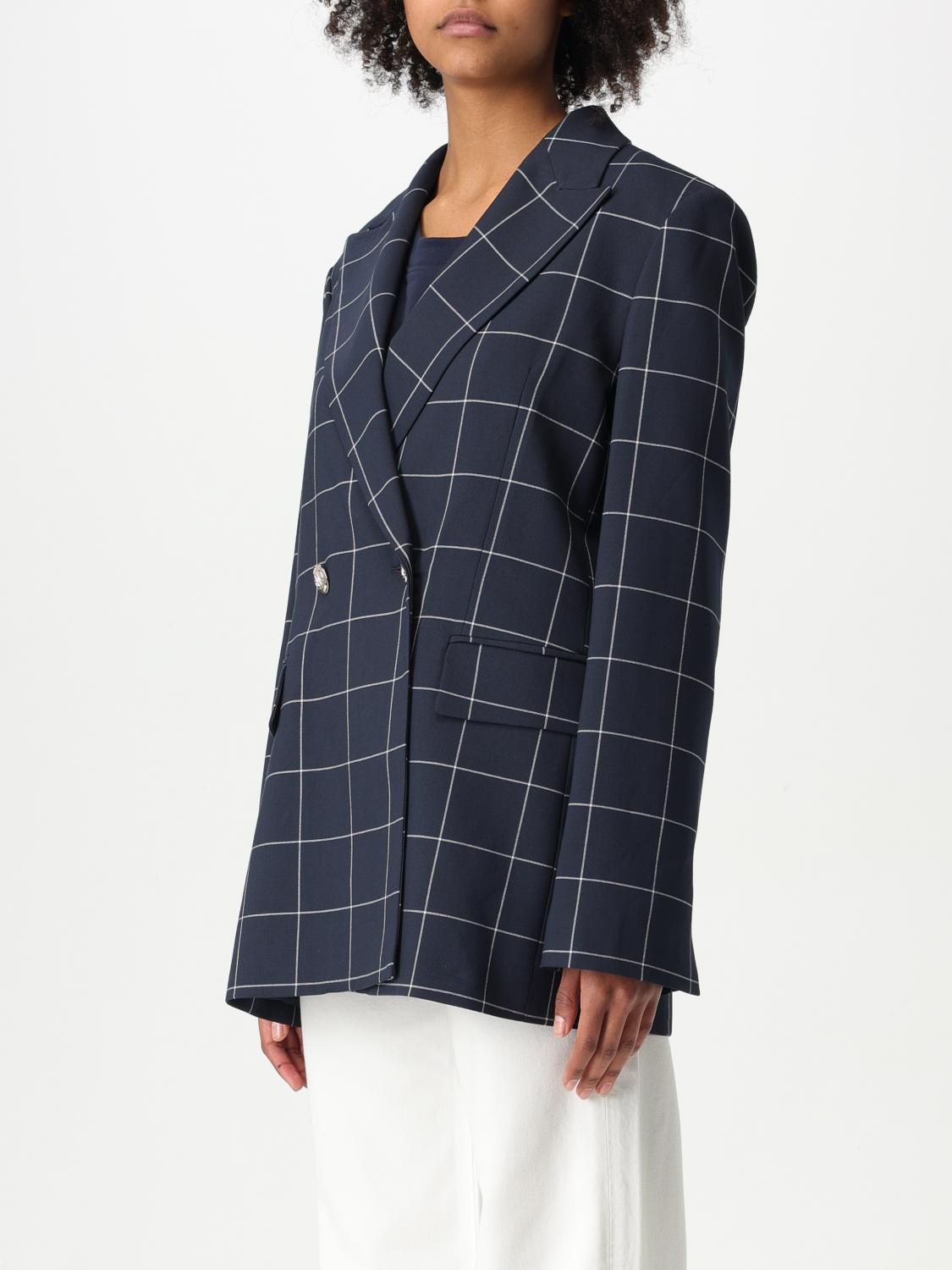 LIU JO CHAQUETA: Americana mujer Liu Jo, Azul Oscuro - Img 3