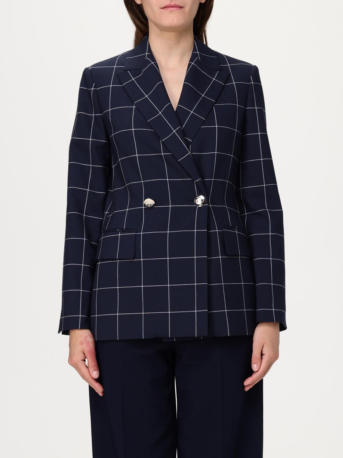 LIU JO CHAQUETA: Americana mujer Liu Jo, Azul Oscuro 1 - Img 1