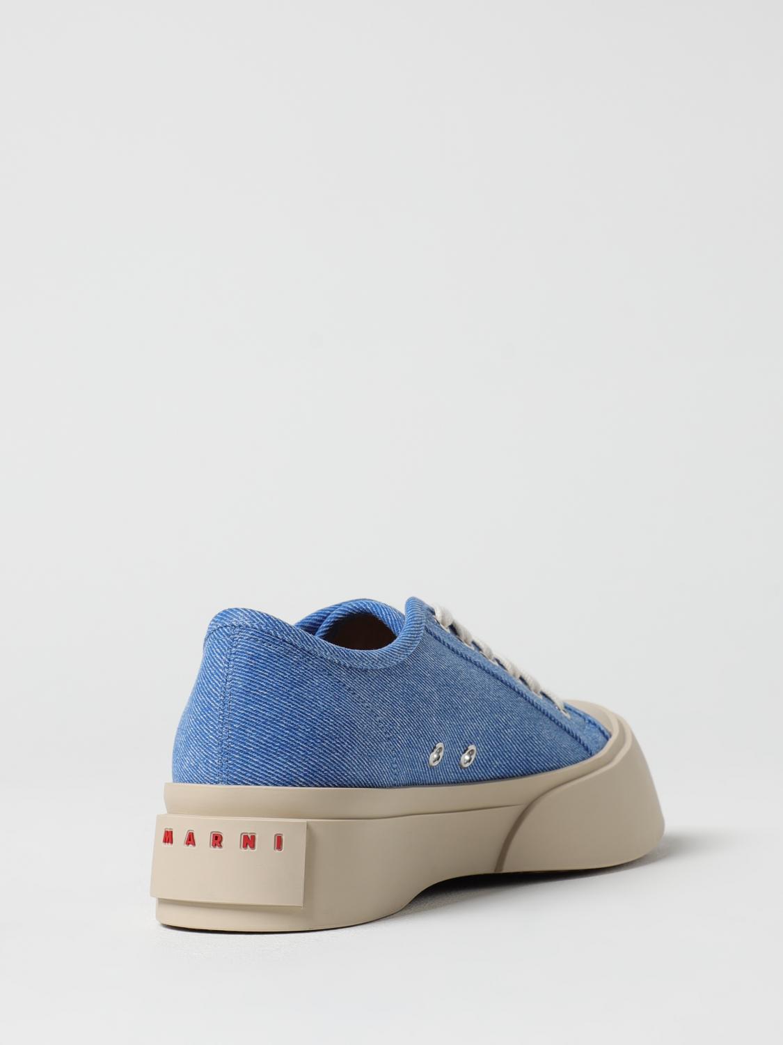 MARNI SNEAKERS: Sneakers Pablo Marni in denim di cotone , Blue - Img 3