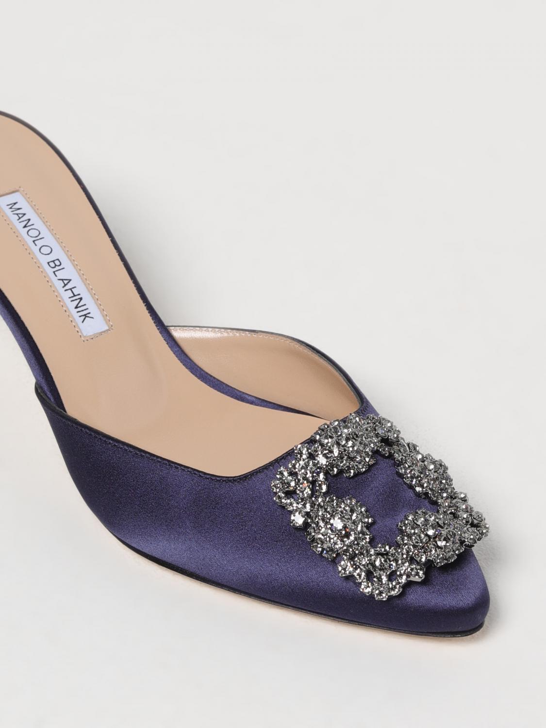 Manolo Blahnik Shoes woman - Blue | 9XX0725 | GIGLIO.COM