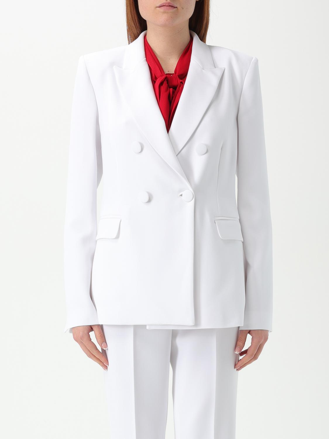 LIU JO CHAQUETA: Americana mujer Liu Jo, Blanco 1 - Img 1