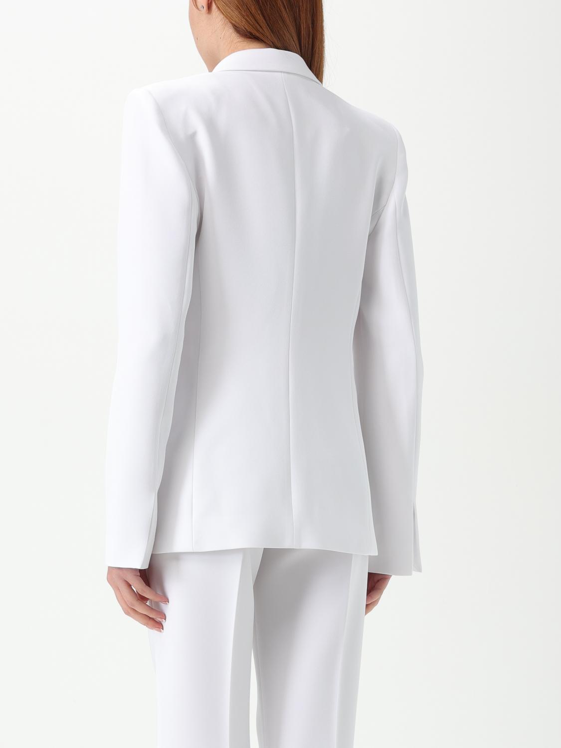 LIU JO CHAQUETA: Americana mujer Liu Jo, Blanco 1 - Img 3