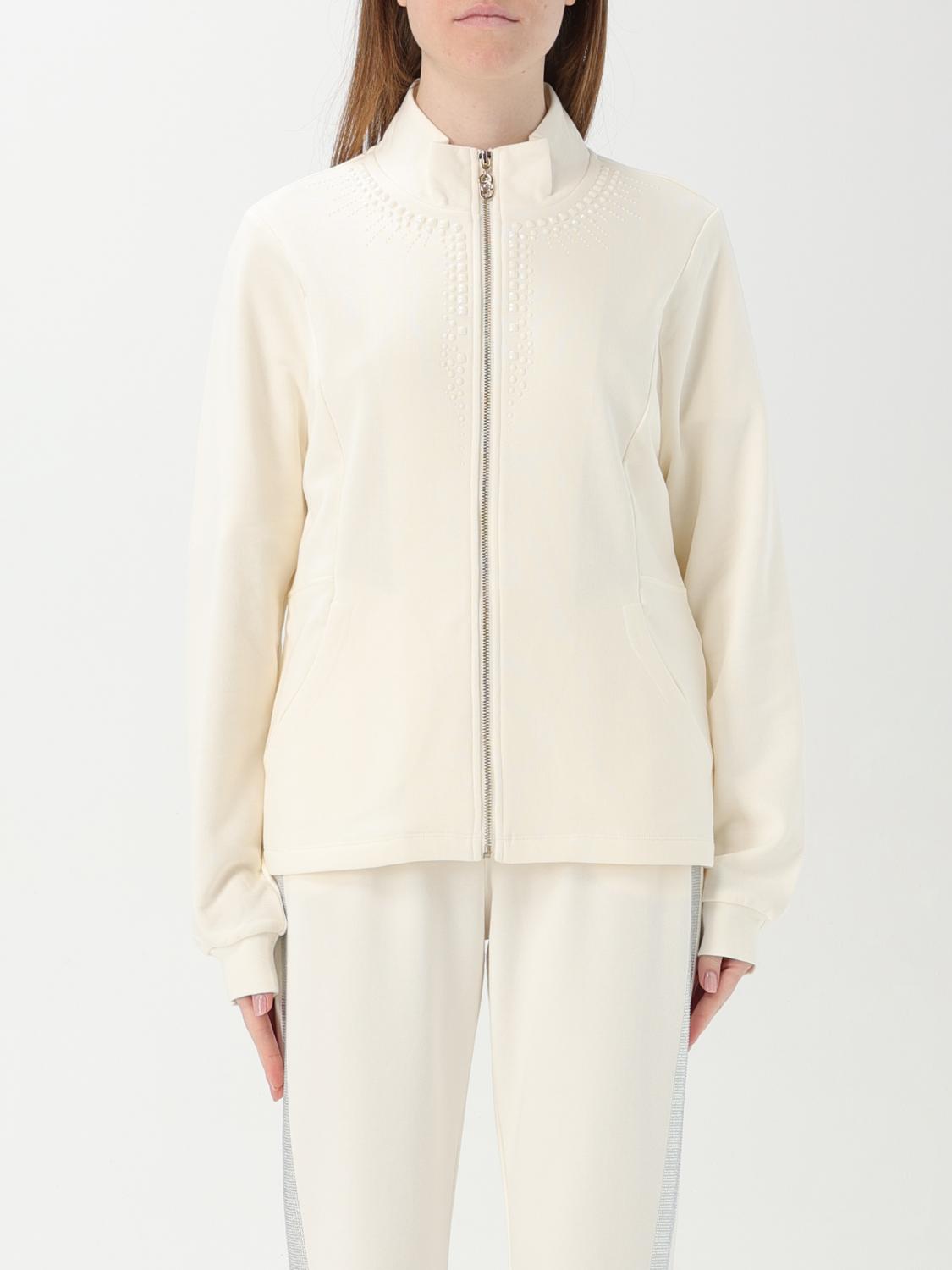 LIU JO SWEATSHIRT: Sweatshirt damen Liu Jo, Weiß - Img 1