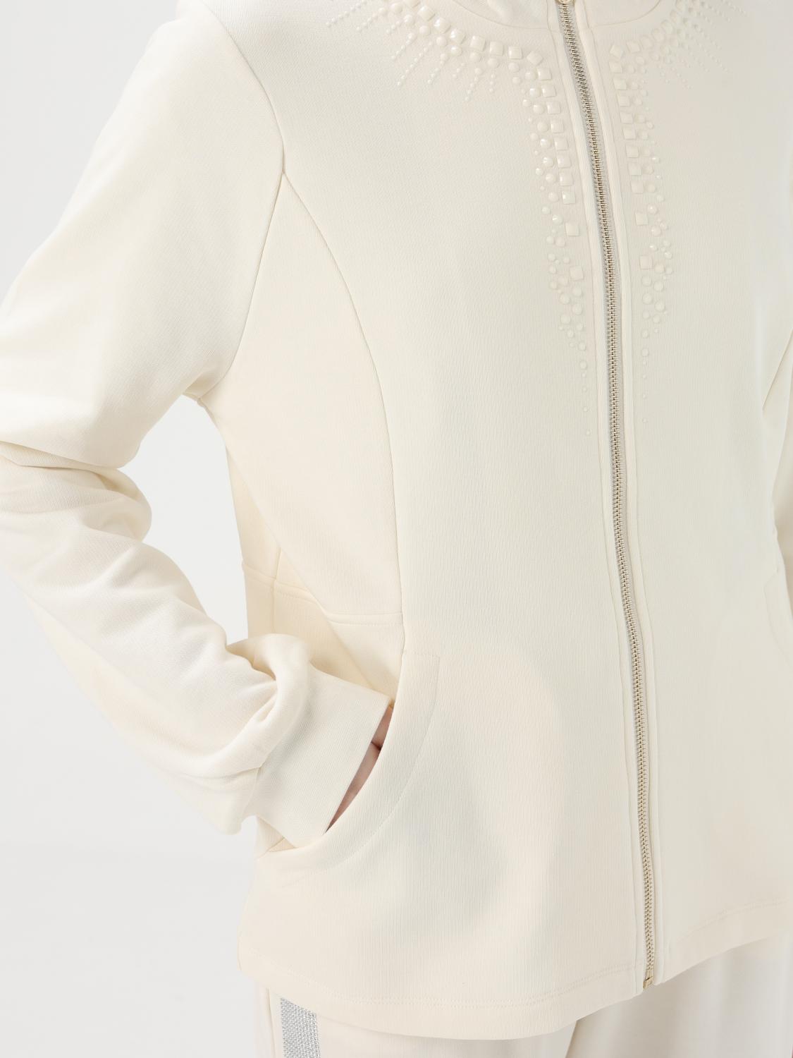 LIU JO SWEATSHIRT: Sweatshirt damen Liu Jo, Weiß - Img 4