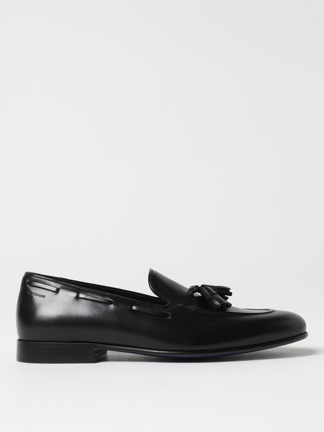 STUART WEITZMAN LOAFERS: Loafers men Stuart Weitzman, Black - Img 1