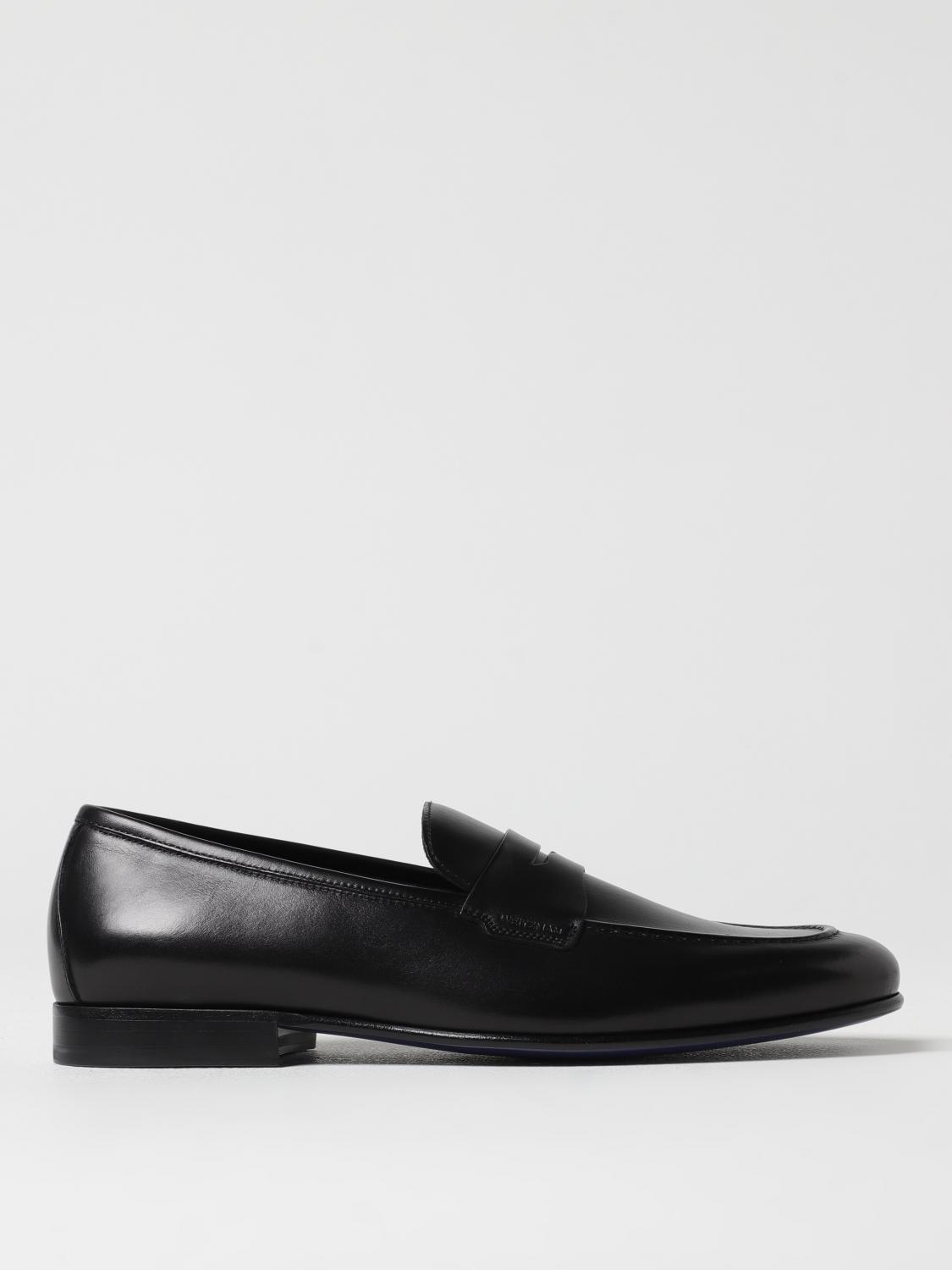 STUART WEITZMAN LOAFERS: Loafers men Stuart Weitzman, Black - Img 1