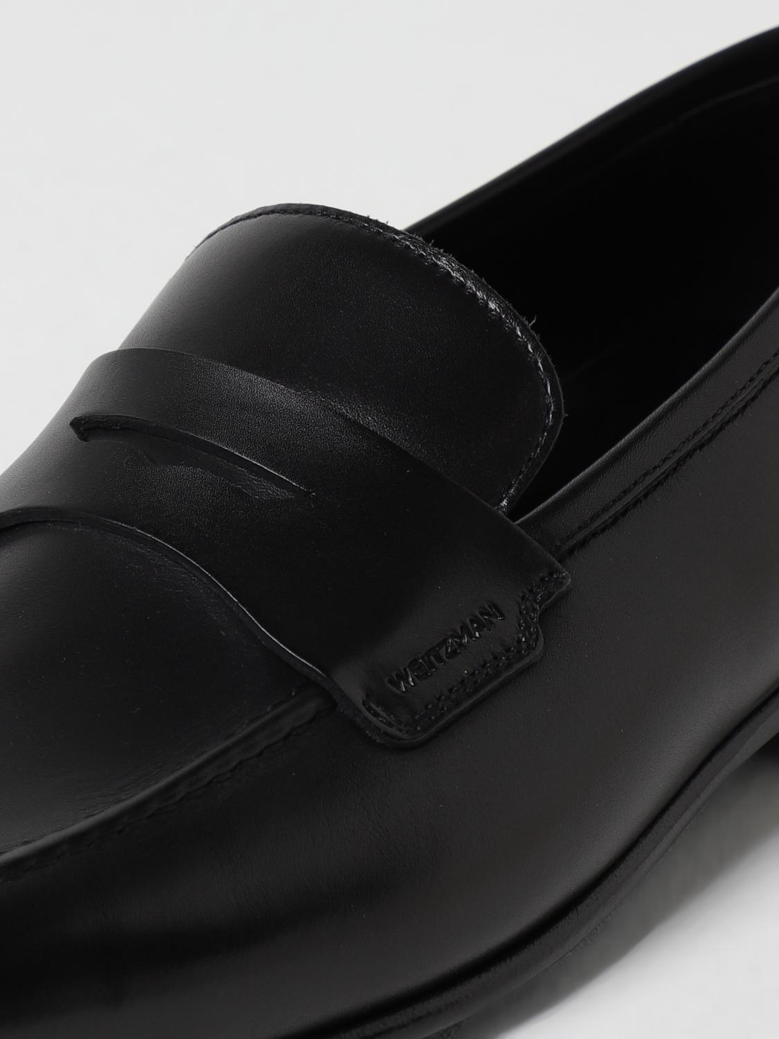 STUART WEITZMAN LOAFERS: Loafers men Stuart Weitzman, Black - Img 4