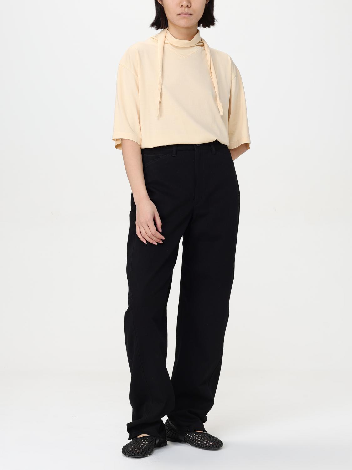 LEMAIRE T-SHIRT: Pull femme Lemaire, Jaune - Img 2