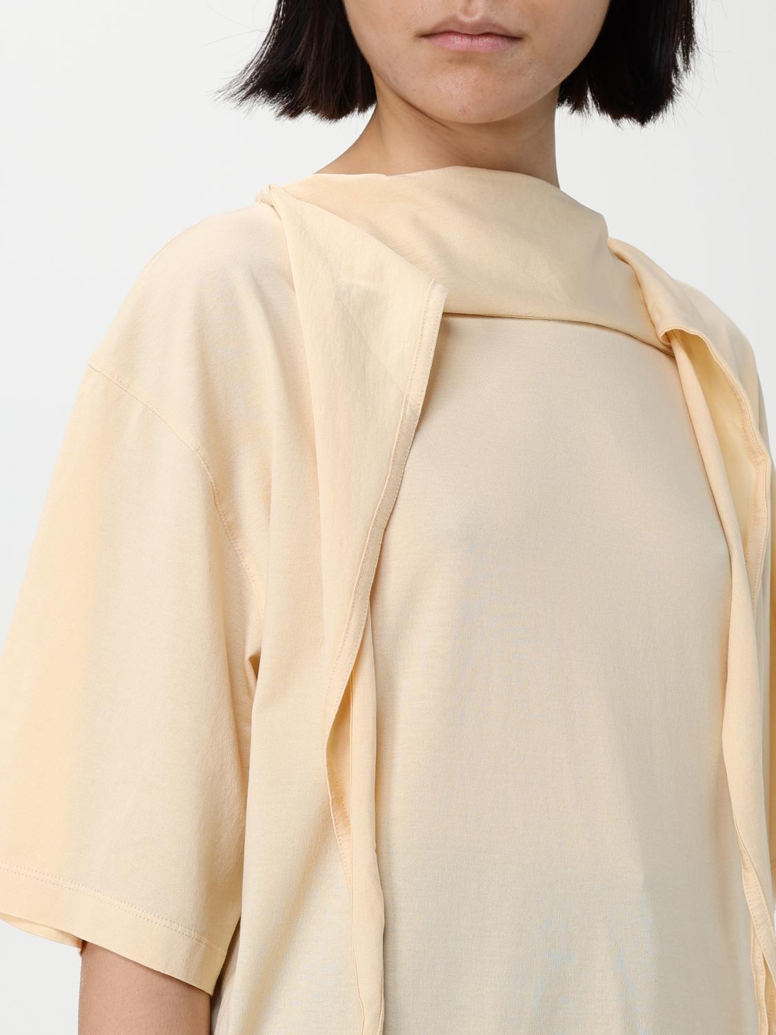 LEMAIRE T-SHIRT: Pull femme Lemaire, Jaune - Img 5