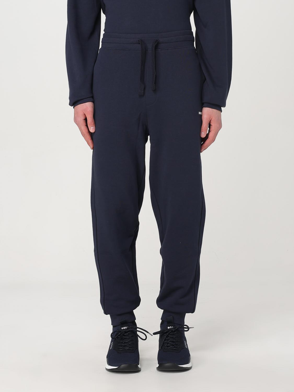 BOSS COMPLETO: Completo felpa + pantalone Boss in cotone stretch , Blue - Img 5