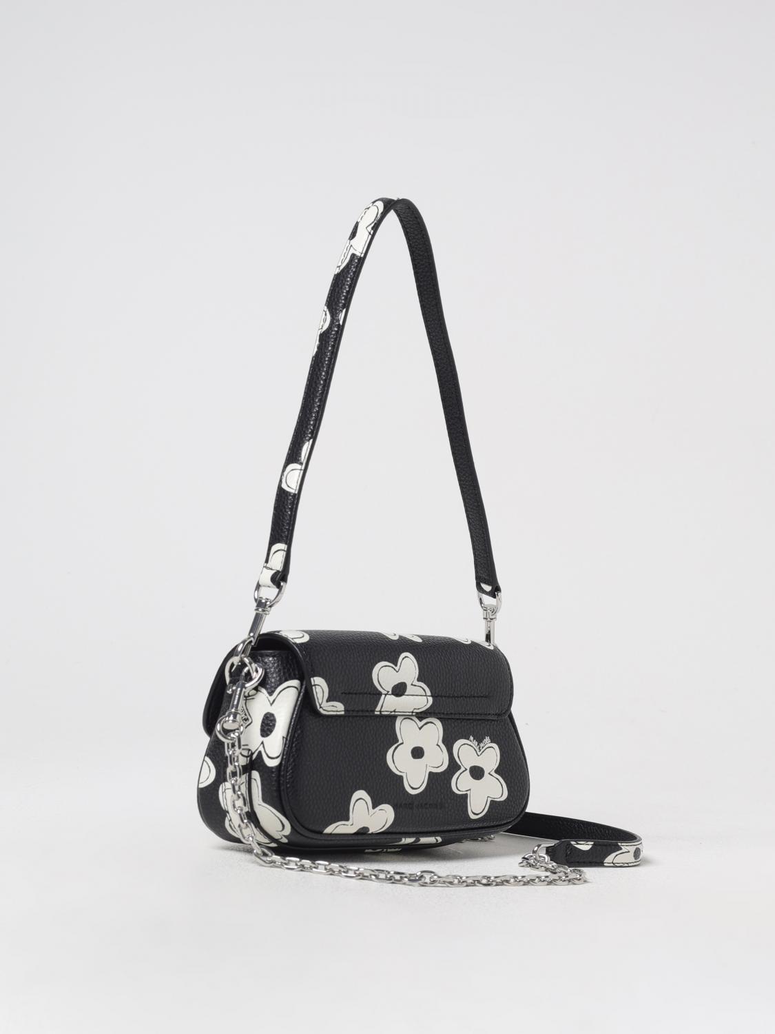 Marc Jacobs The Daisy Clover grained leather bag with flower print