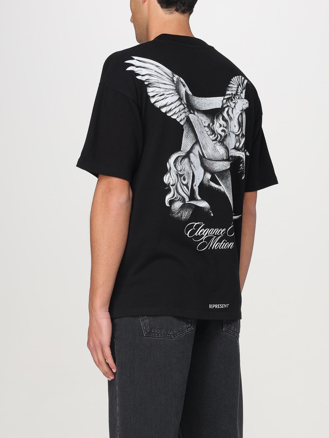 REPRESENT T-SHIRT: T-shirt men Represent, Black - Img 2