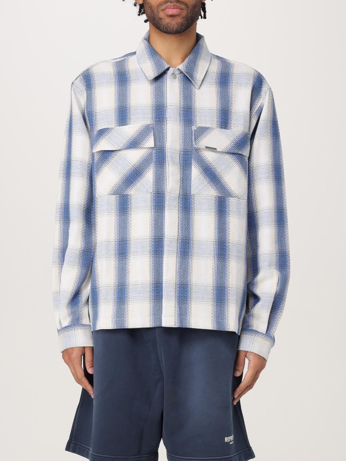 REPRESENT SHIRT: Shirt men Represent, Blue - Img 1