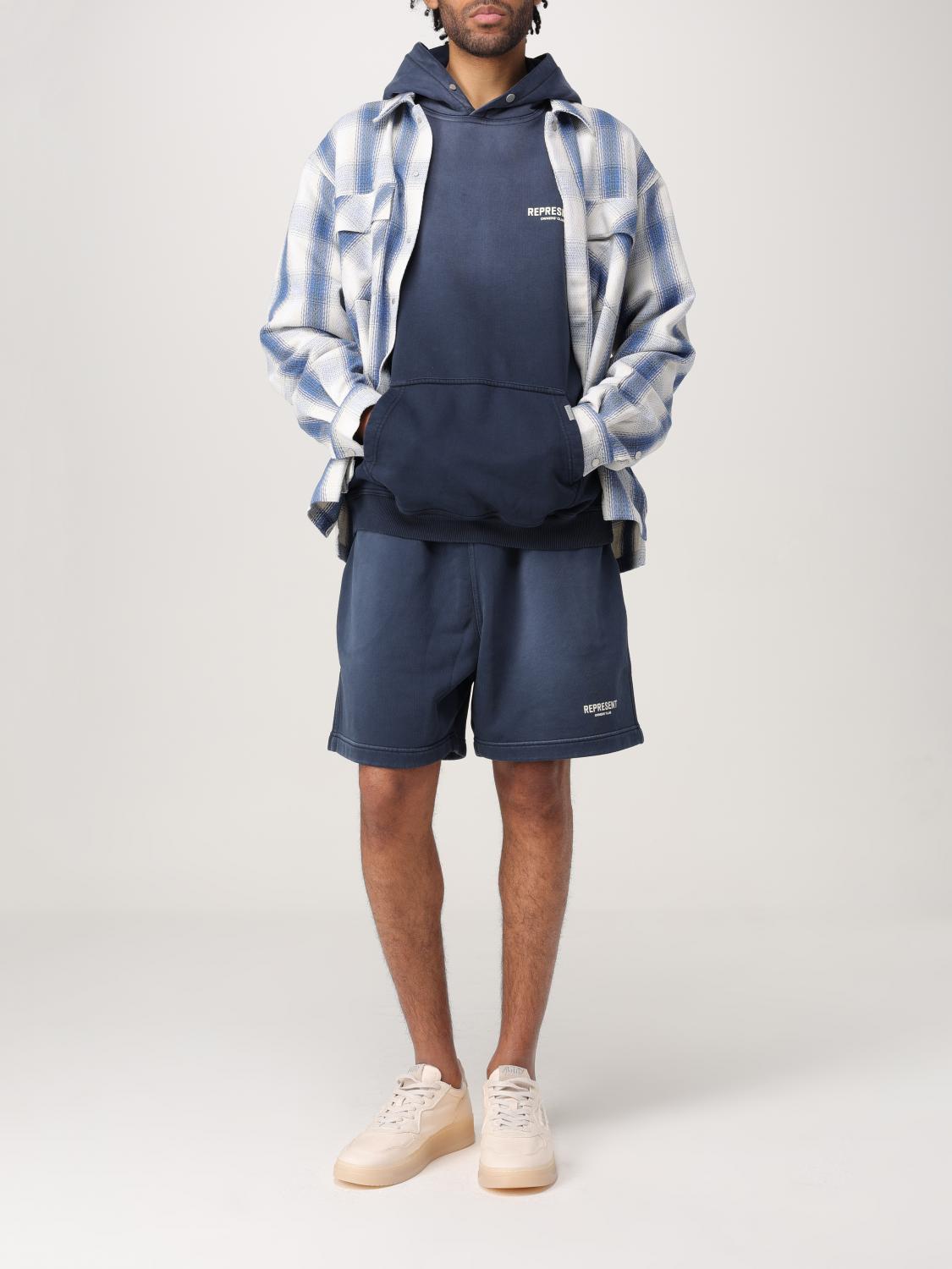 REPRESENT SHIRT: Shirt men Represent, Blue - Img 2